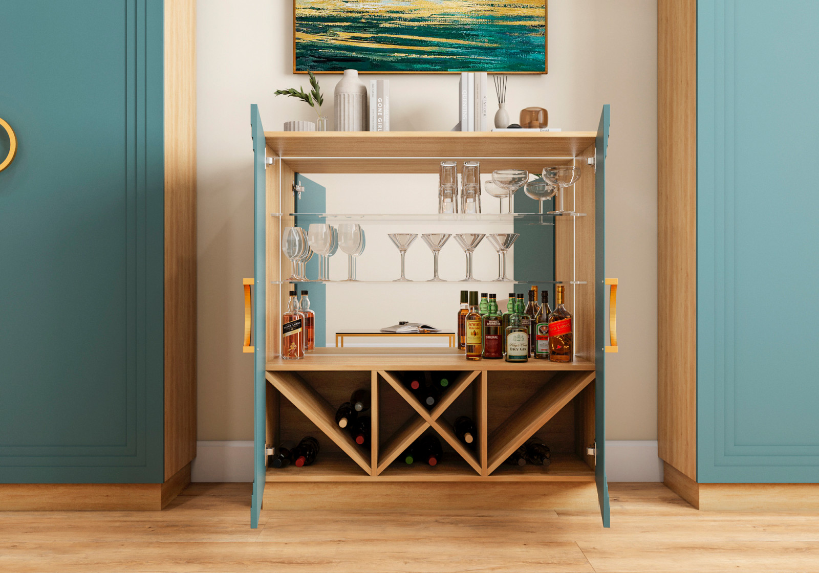 Коллекция "Каскад". Мебель в гостиную