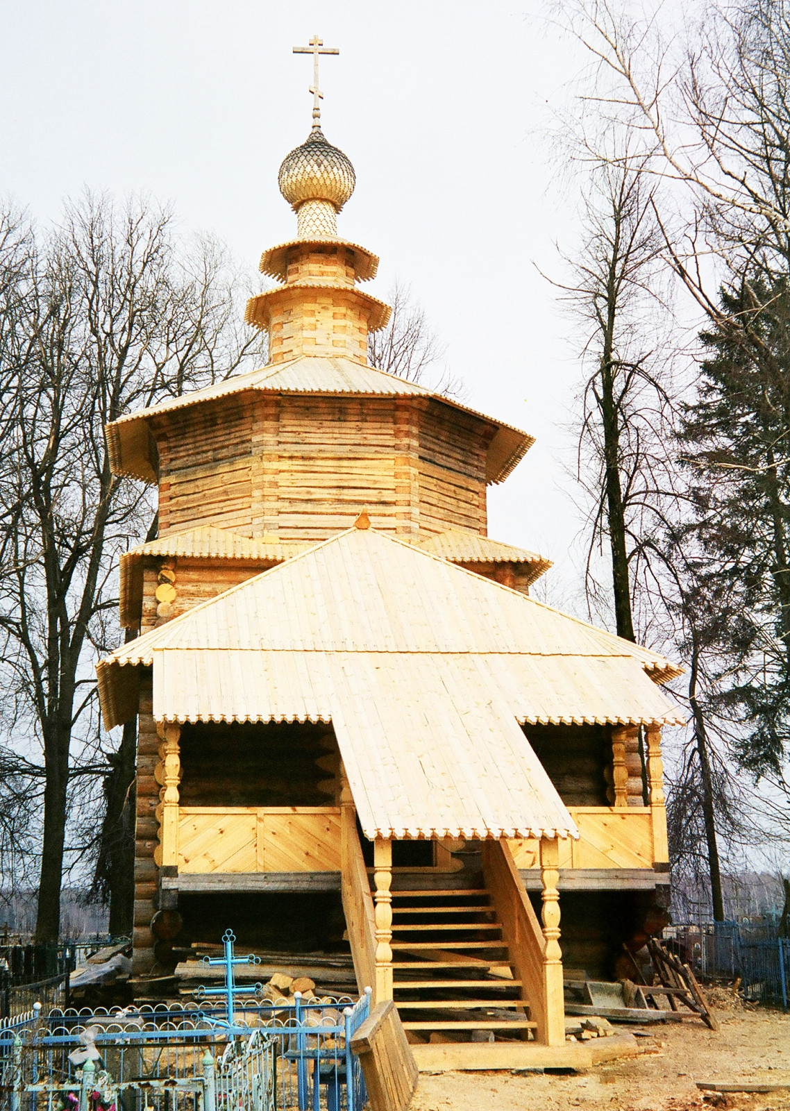 Деревянный домик