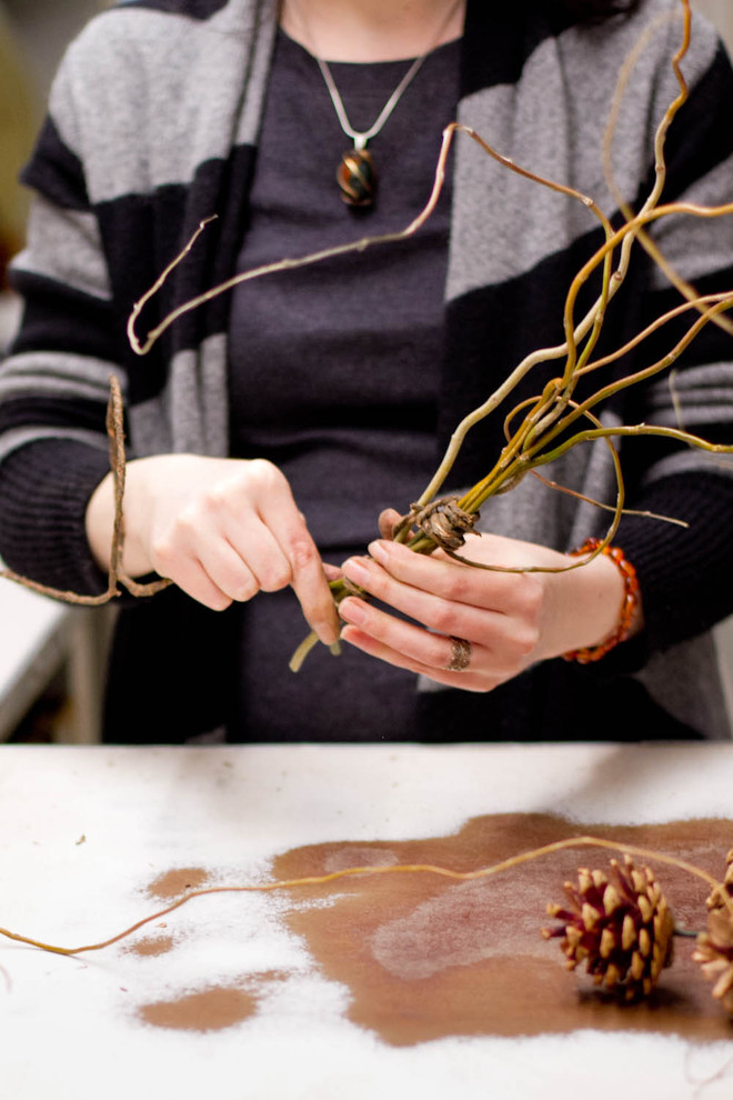 DIY: Как сделать рождественский венок на дверь своими руками