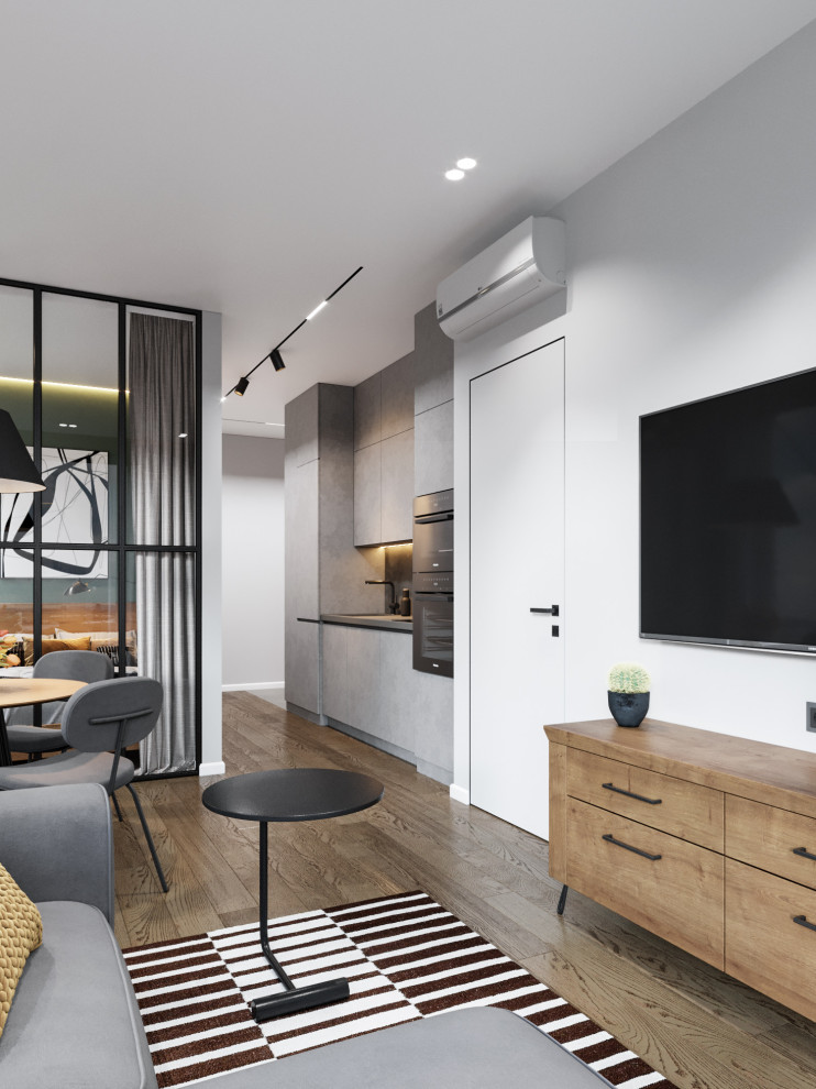 Квартира со свободной планировкой в Москве. ЖК Play