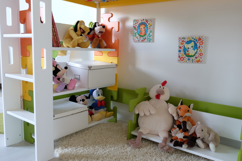 Кровать чердак с игровой зоной