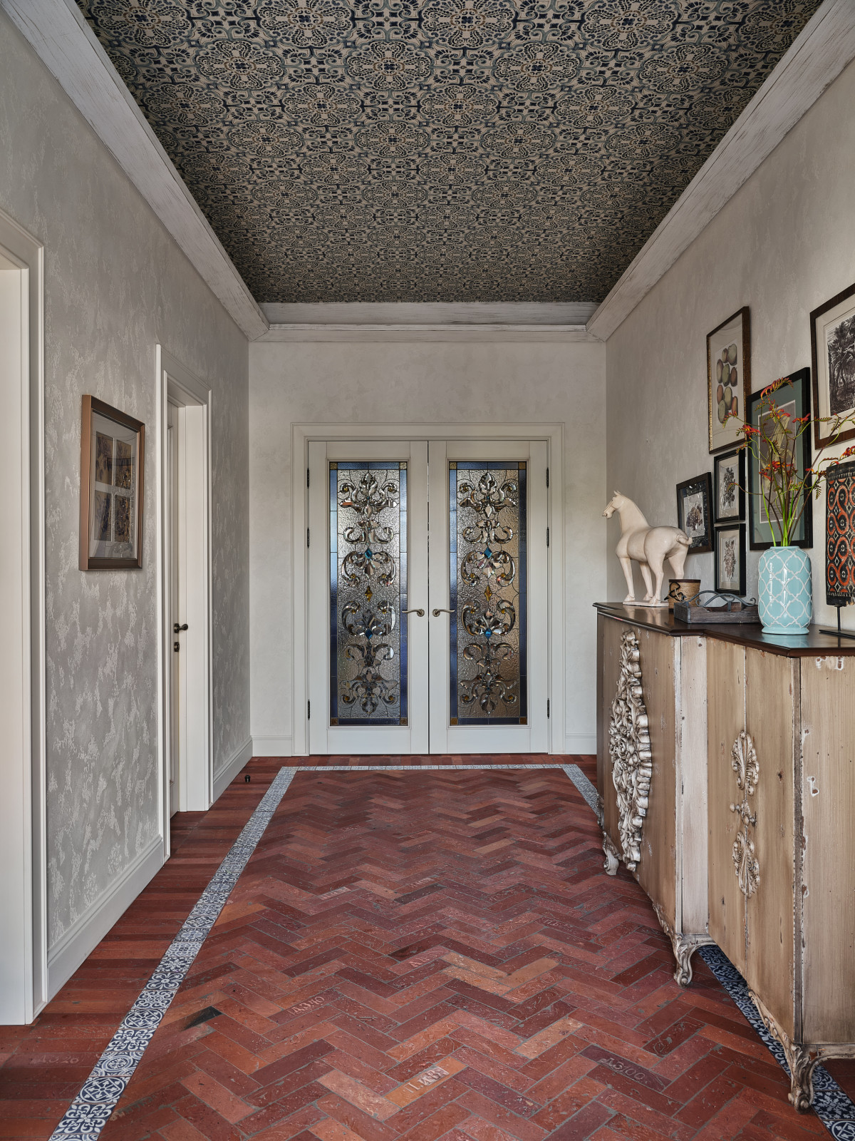 Кирпичные полы BRICKTILES в проекте дизайнера Ольги Исаевой