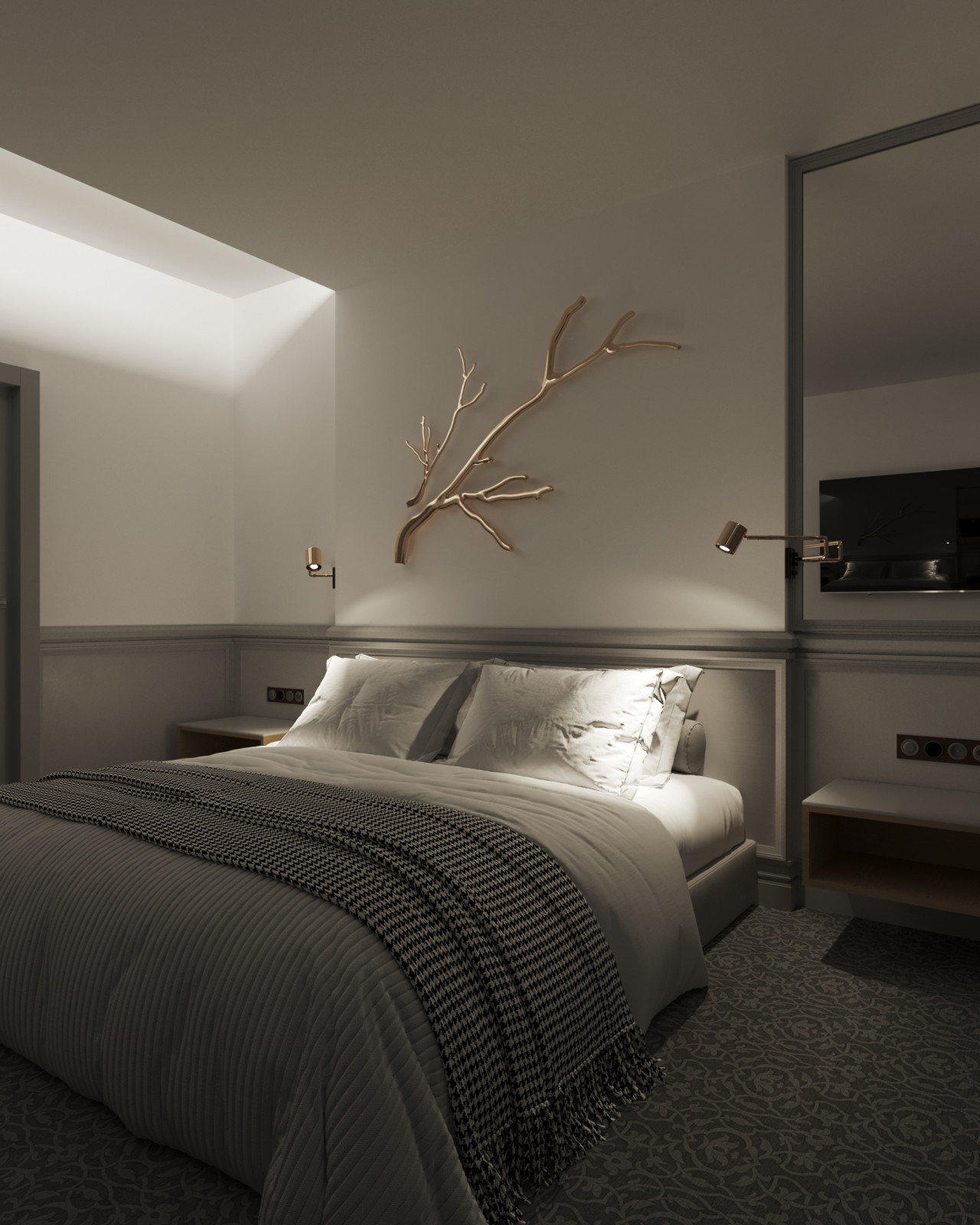 Гостиница спальня