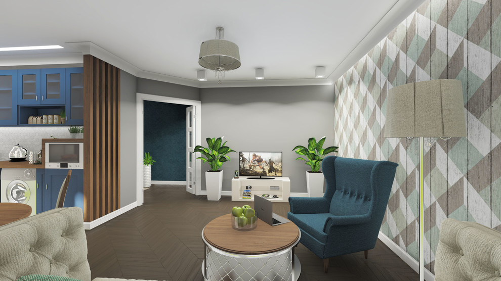 Американско-скандинавский стиль в трешке ленпроекта.)