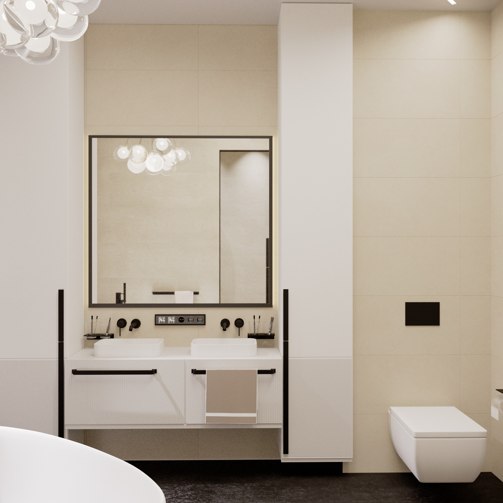 Четырехкомнатная квартира для семьи