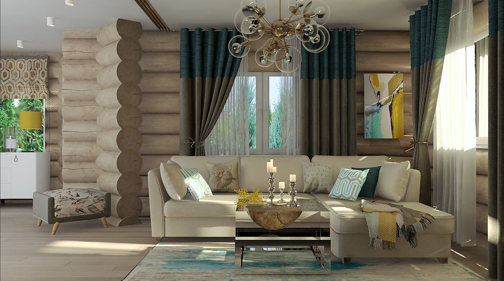 Дом из бревна на Киевском шоссе