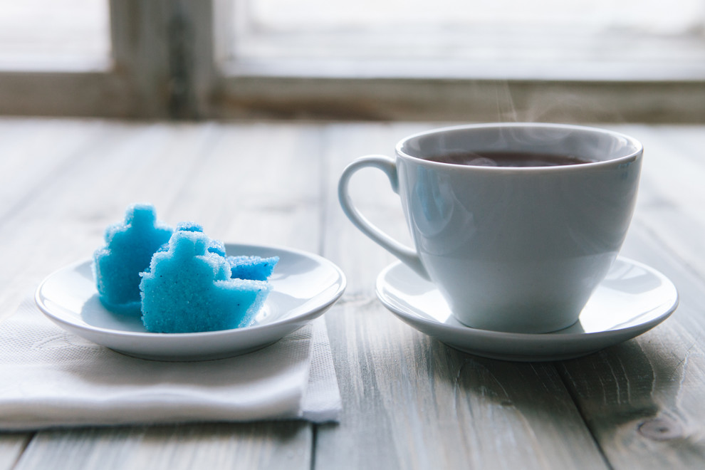 DIY: сахар в форме корабля