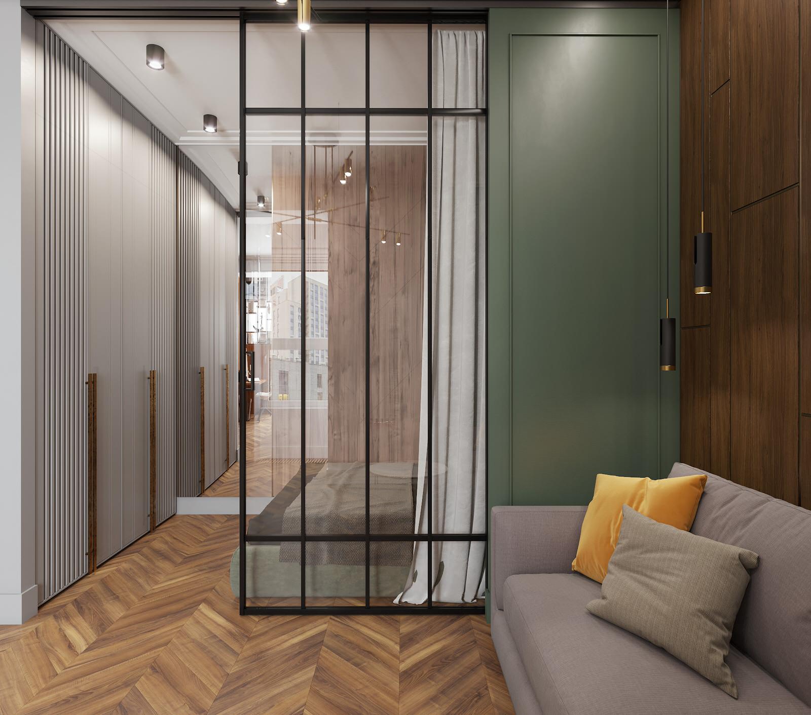 ЖК Ситипарк = однокомнатная квартира. Лофт и декор