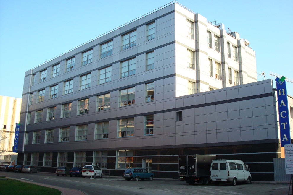 Обложка проекта: Административный корпус. Отделка фасадов. Интерьеры.