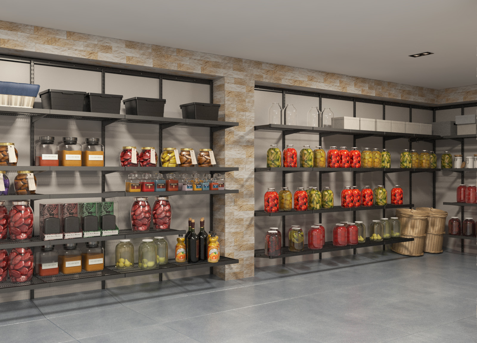 Дизайн-проект помещения для хранения