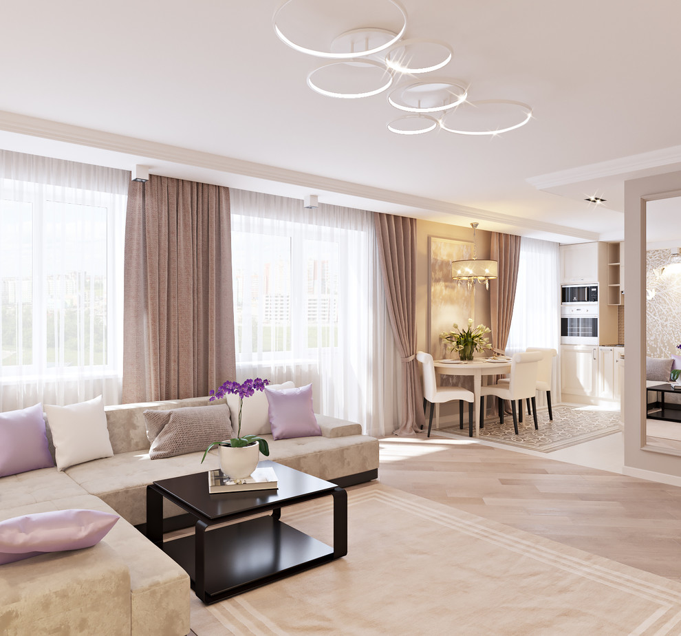 Дизайн Кухни-Гостиной