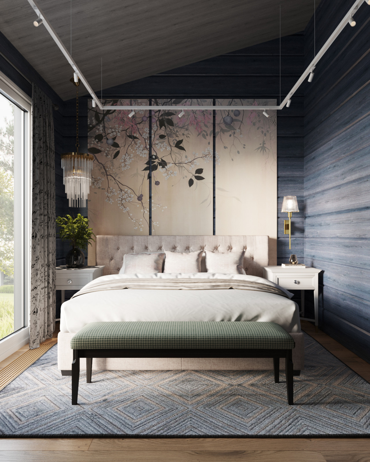 Обложка проекта: Загородный дом из клееного бруса.