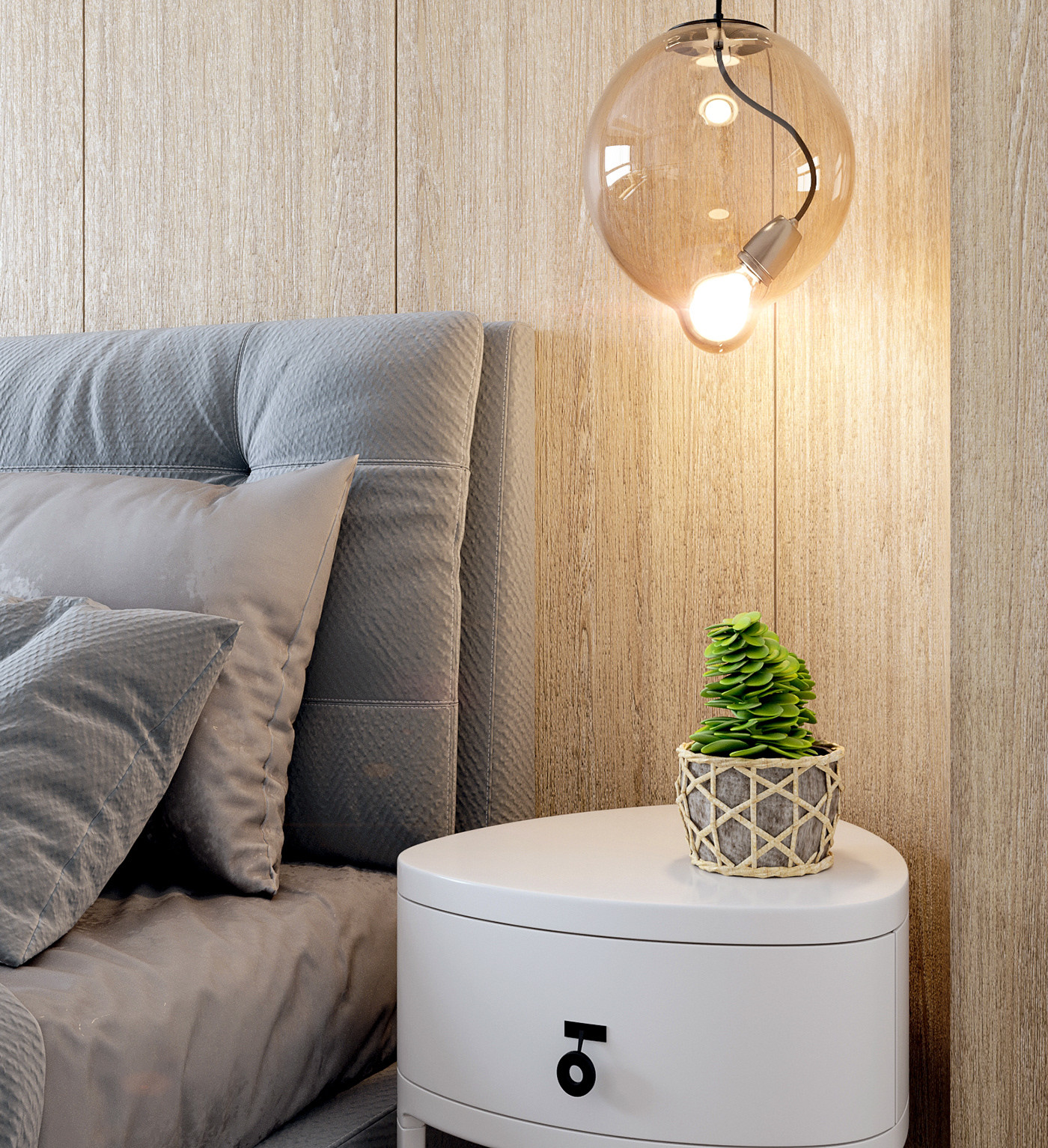 Дизайн-проект спальни 19 м2