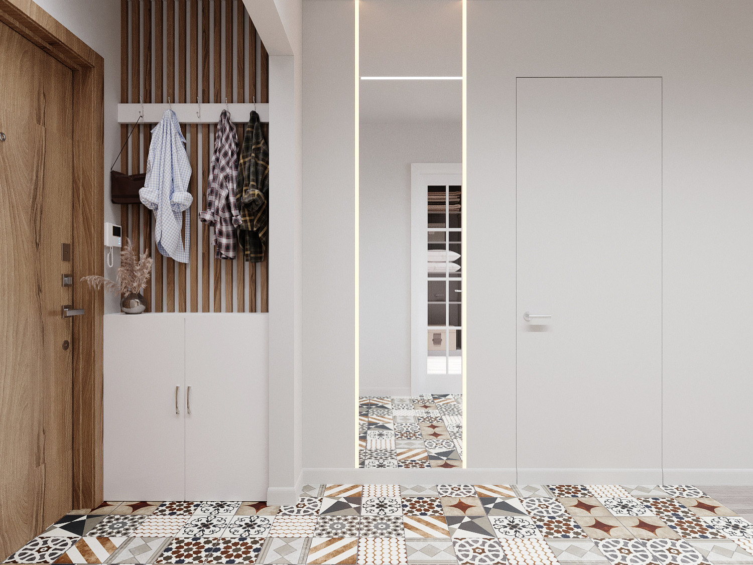 Квартира в минималистическом стиле 80 м^2 «ЖК Лазурные небеса» г.Казань