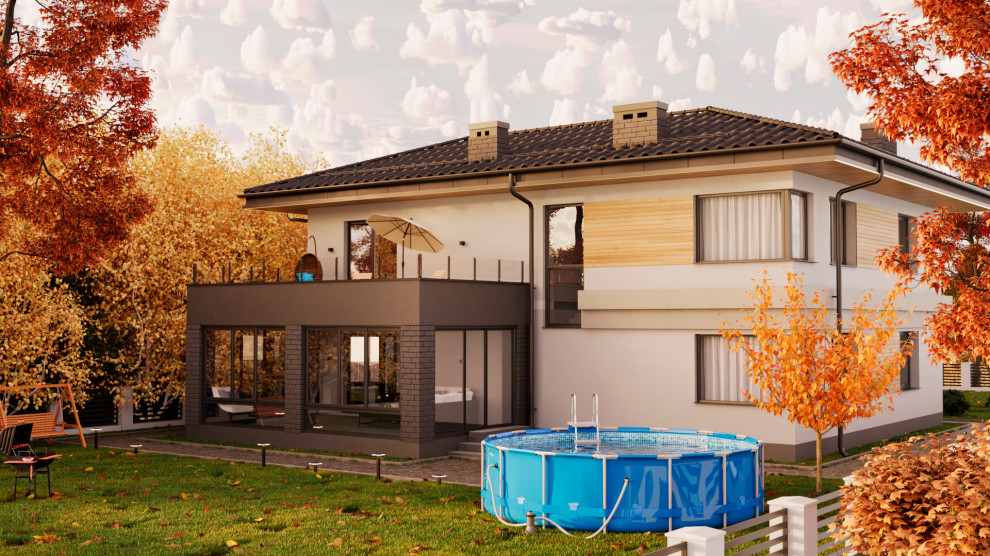 American Home in Autumn Breath by ACG Group