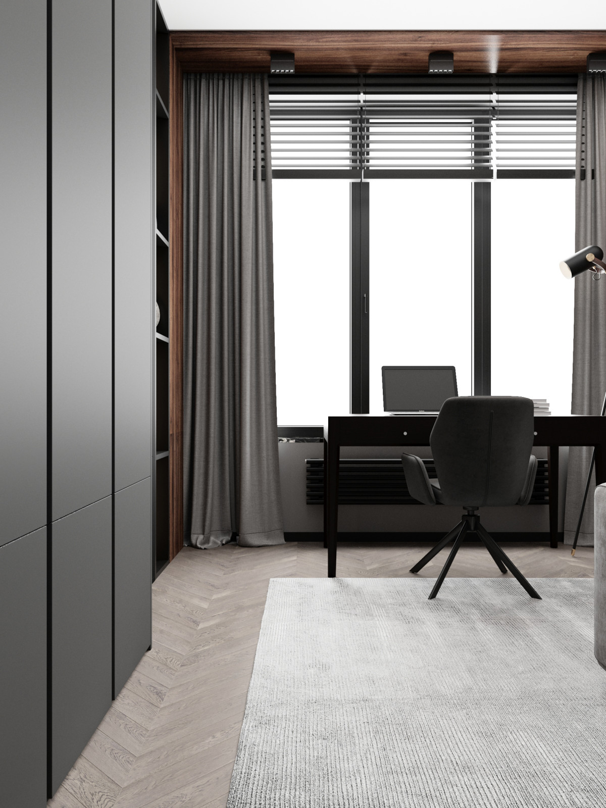 Интерьер в ЖК "Западный порт"