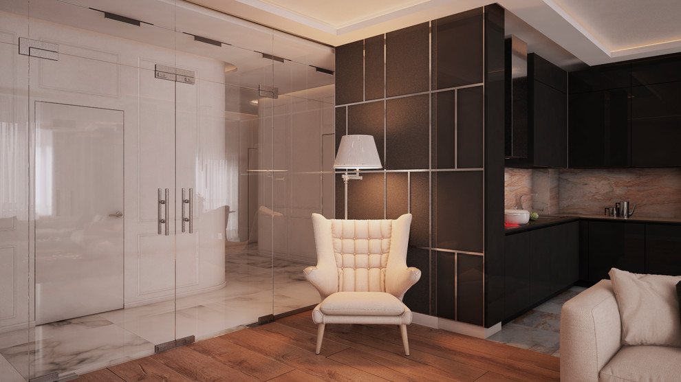 Трёхкомнатная квартира в ЖК "Новопечерские Липки"