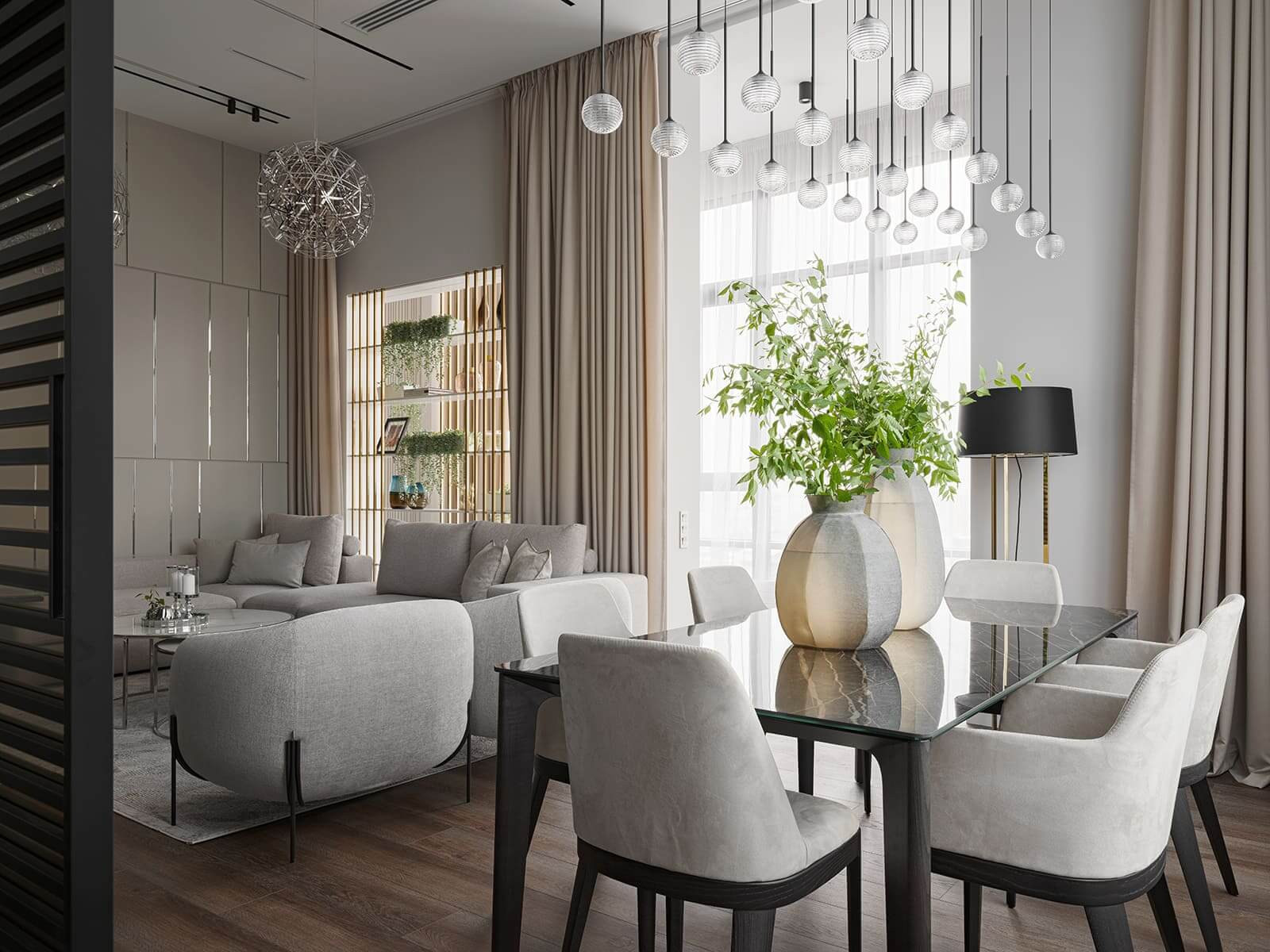 Интерьер в ЖК Prime House 170 м2