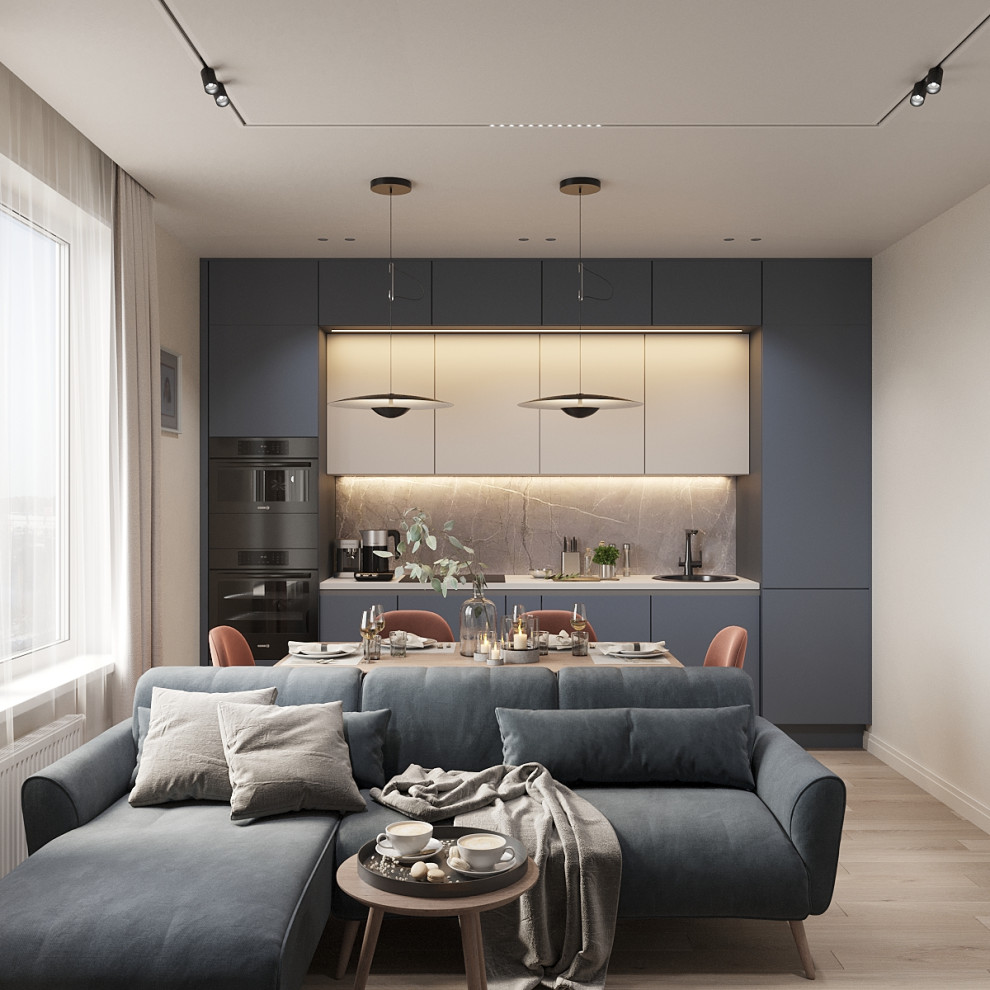 Обложка проекта: ЖК Микрогород в лесу 121 м2