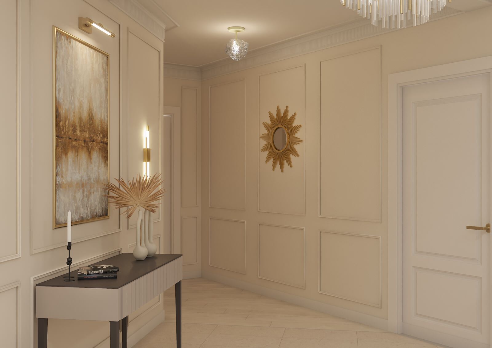 Прихожая в современной классике