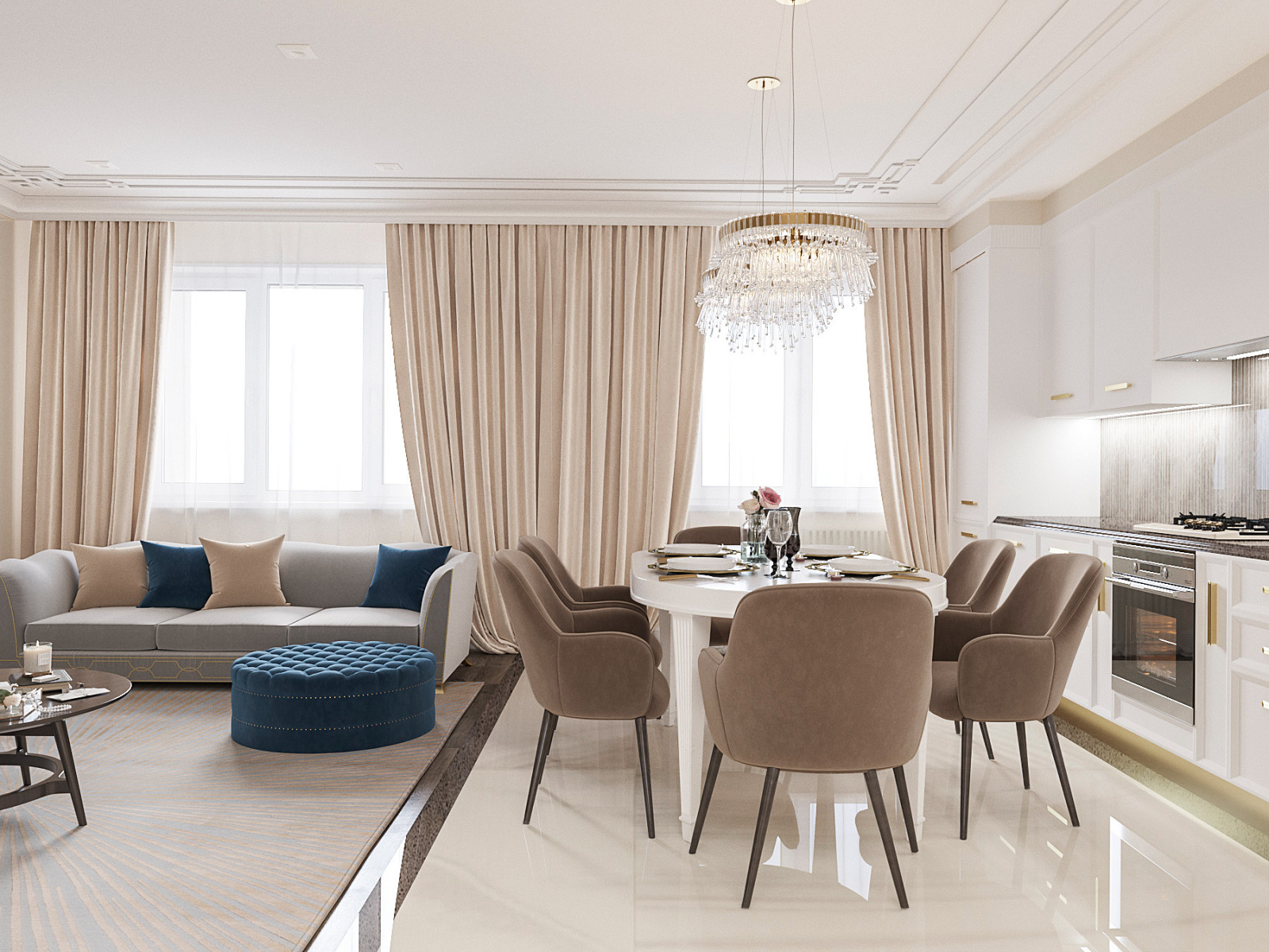 Интерьер квартиры для Мамы