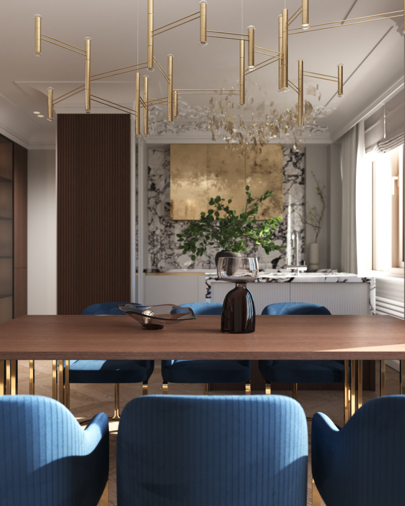 Интерьеры во французском стиле.