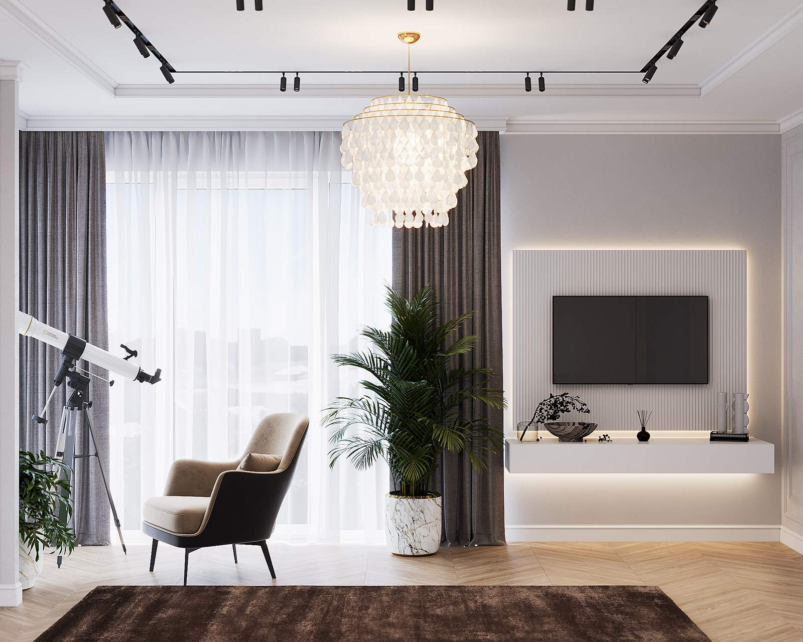 Дизайн проект частного жилого дома в г. Судак, площадью 360 кв.м.