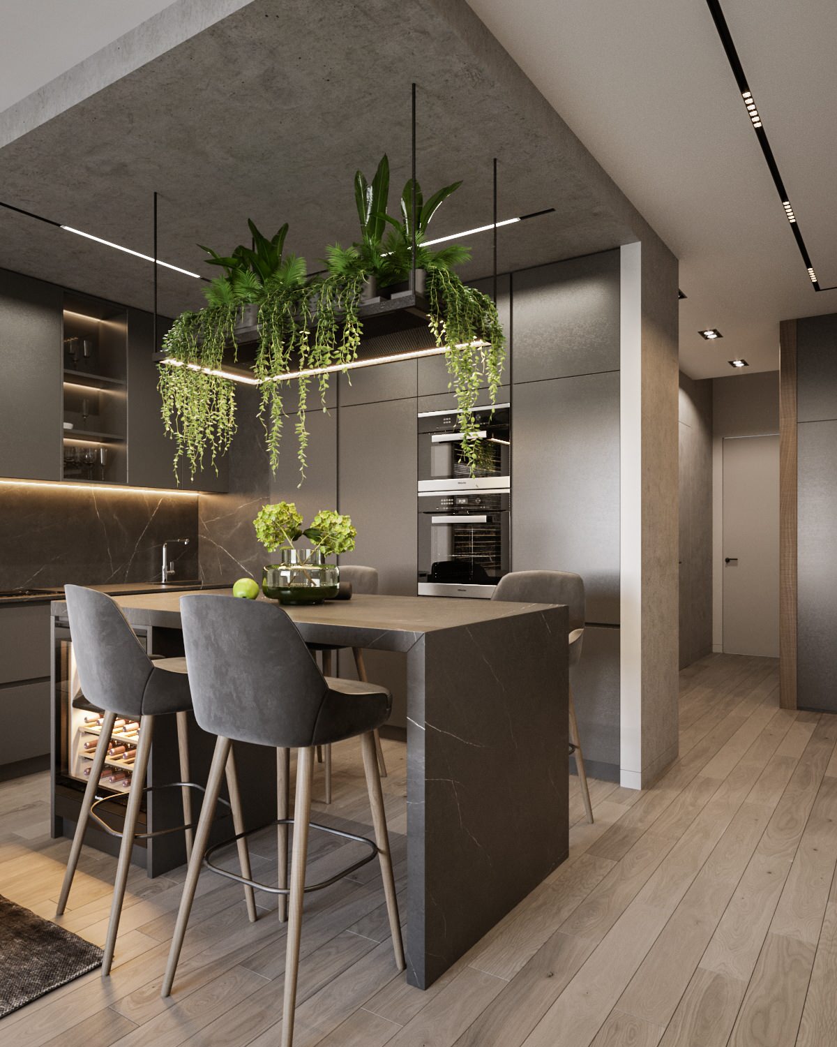 Дизайн-проект квартиры в ЖК Headliner 2