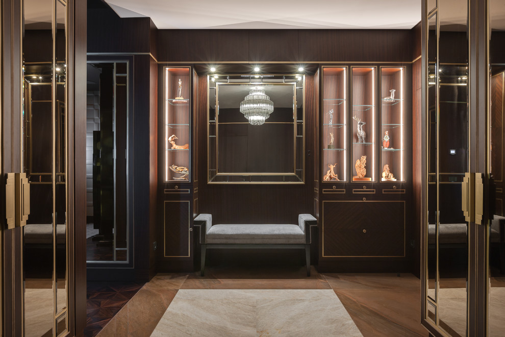 Квартира в темном стиле