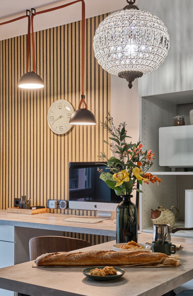 Интерьерная съёмка студии 19 кв.м. на Братиславской (Москва)