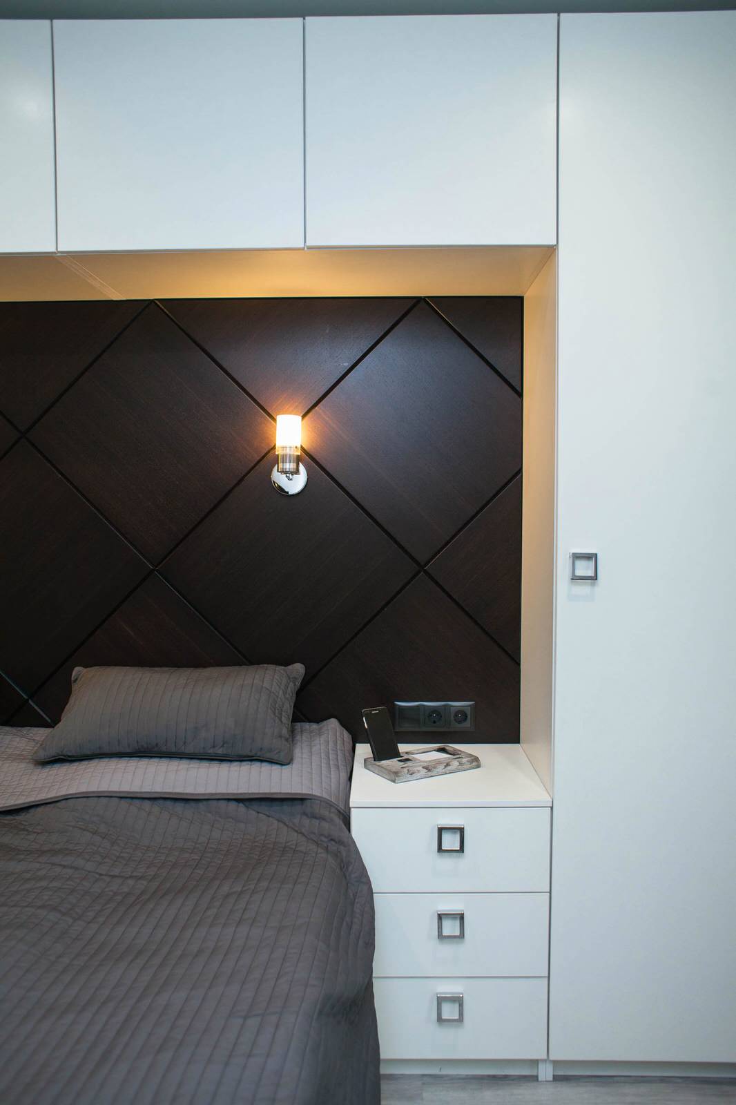 Спальня в ЖК Триумф Парк