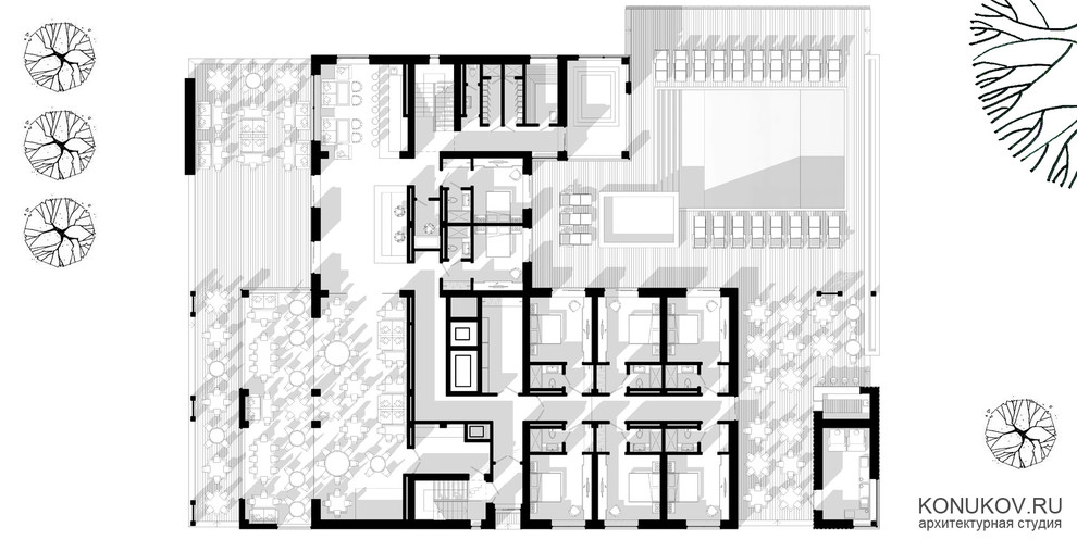 Проект мини-гостиницы в Адлере /Архитектор konukov.ru/