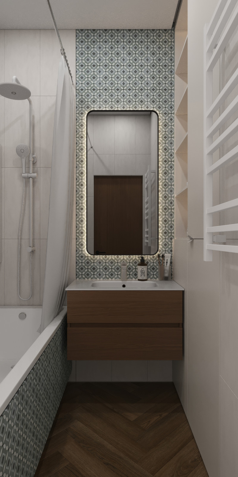 Яркая и свежая квартира в Москве