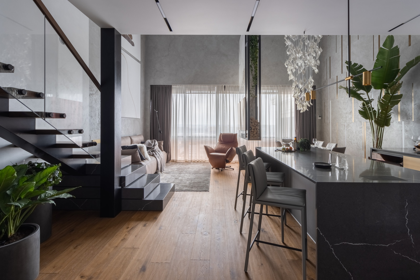 Проект пентхауса в центральном районе Петербурга