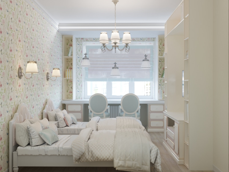 Проект квартиры  в Выхино в  стиле неоклассика