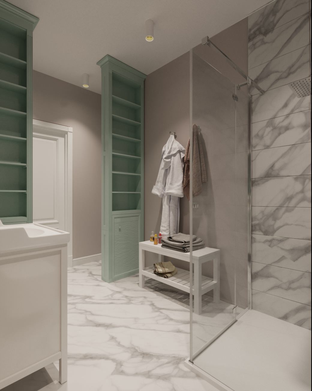 Однокомнатная квартира 52м2