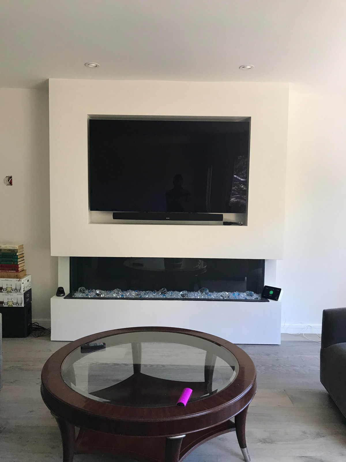 Обложка проекта: Fireplace. Limestoun plaster