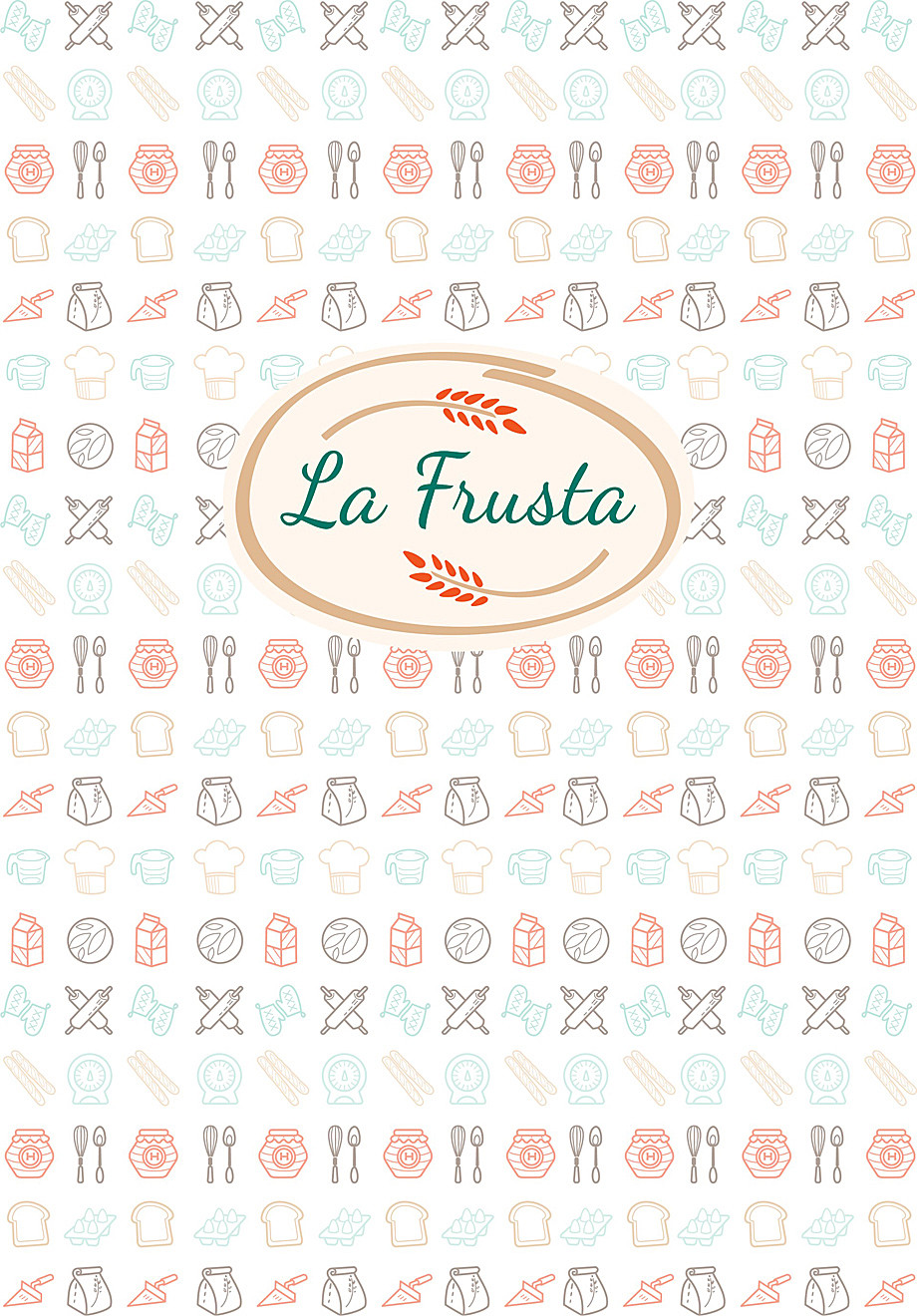Концепция и фирменный стиль пекарни La Frusta