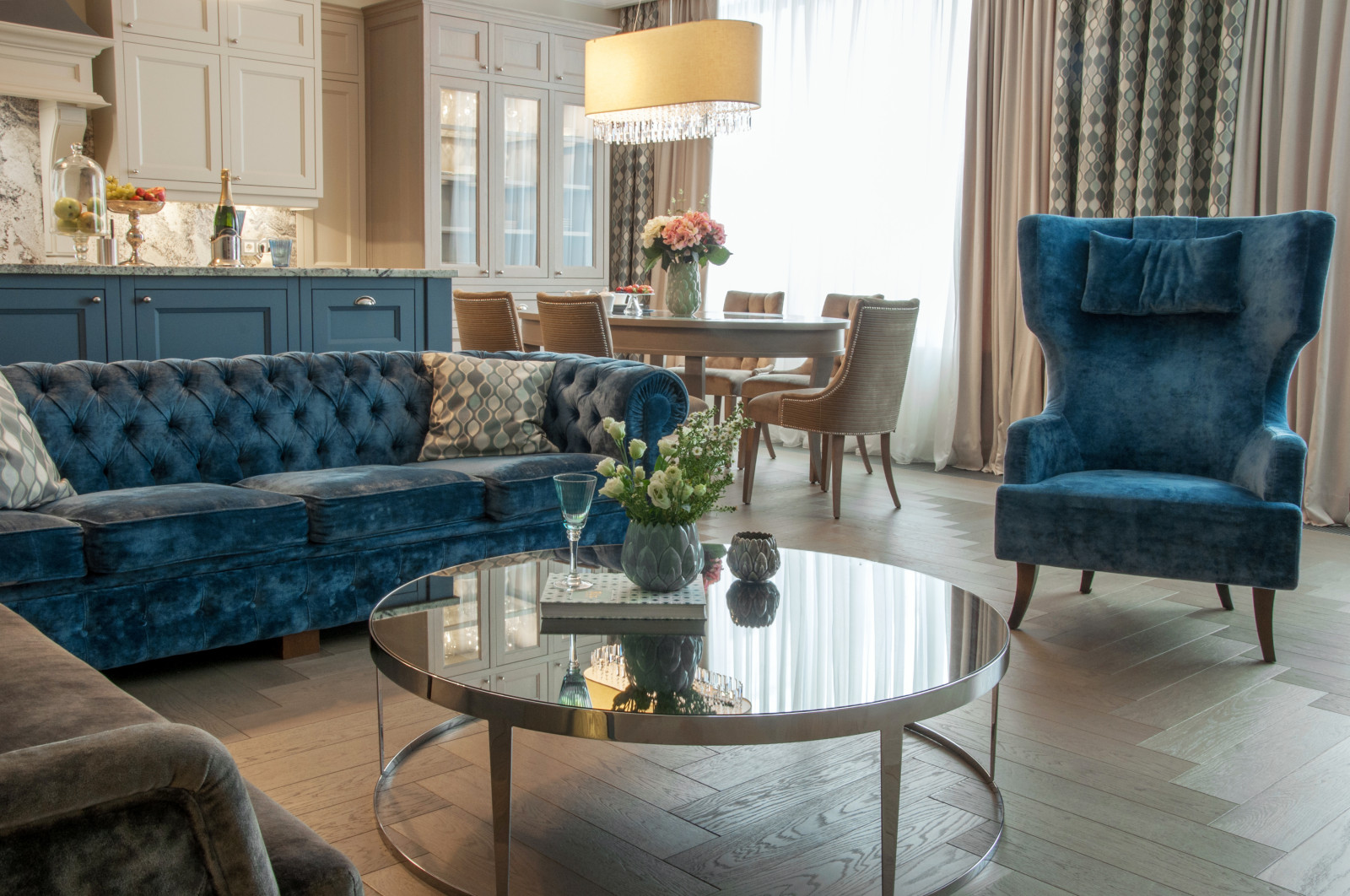 Apartment at "Wine House" residential complex. Moscow, Russia