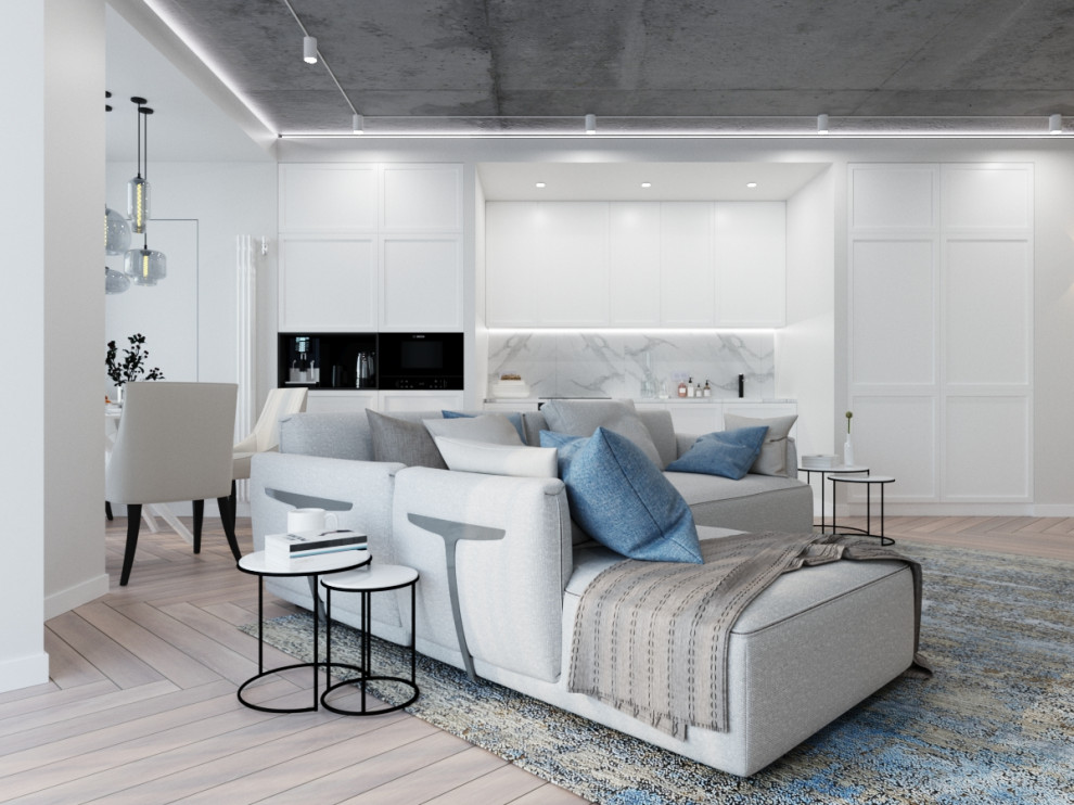 Бетон и мрамор