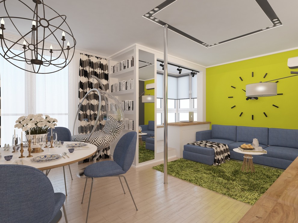 Много цвета и чуть-чуть лофта