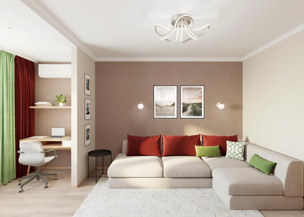 Дизайн трехкомнатной квартиры в панельном доме