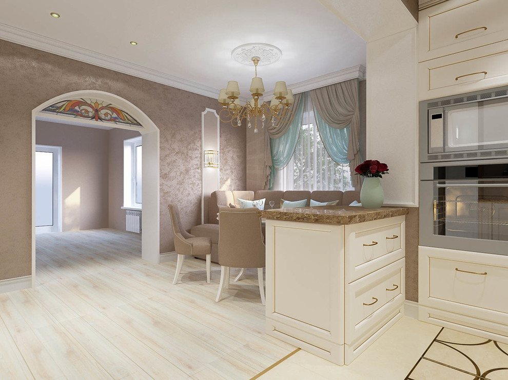 Дом в кофейных оттенках с мятой