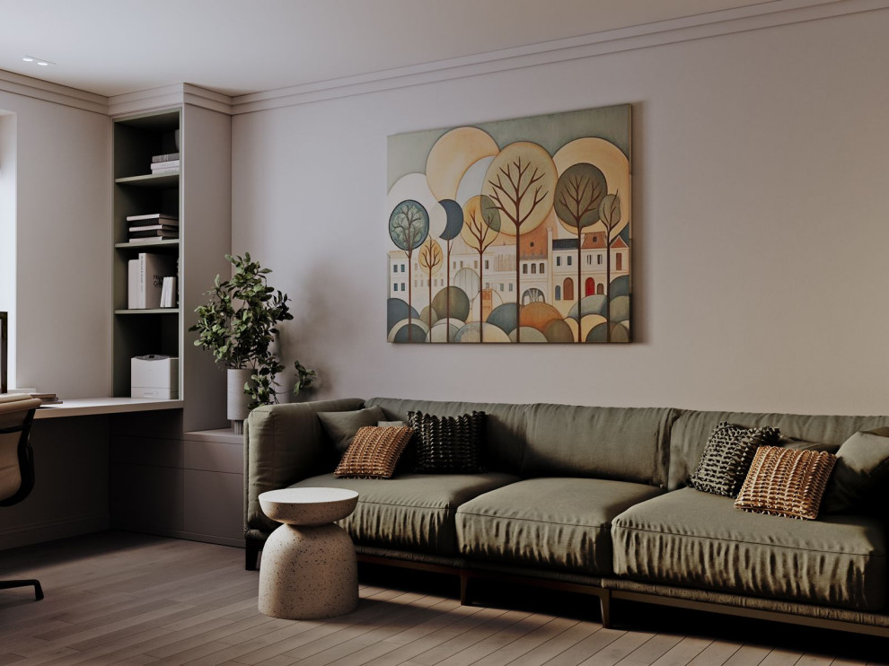 Проект однокомнатной квартиры для милой Анастасии