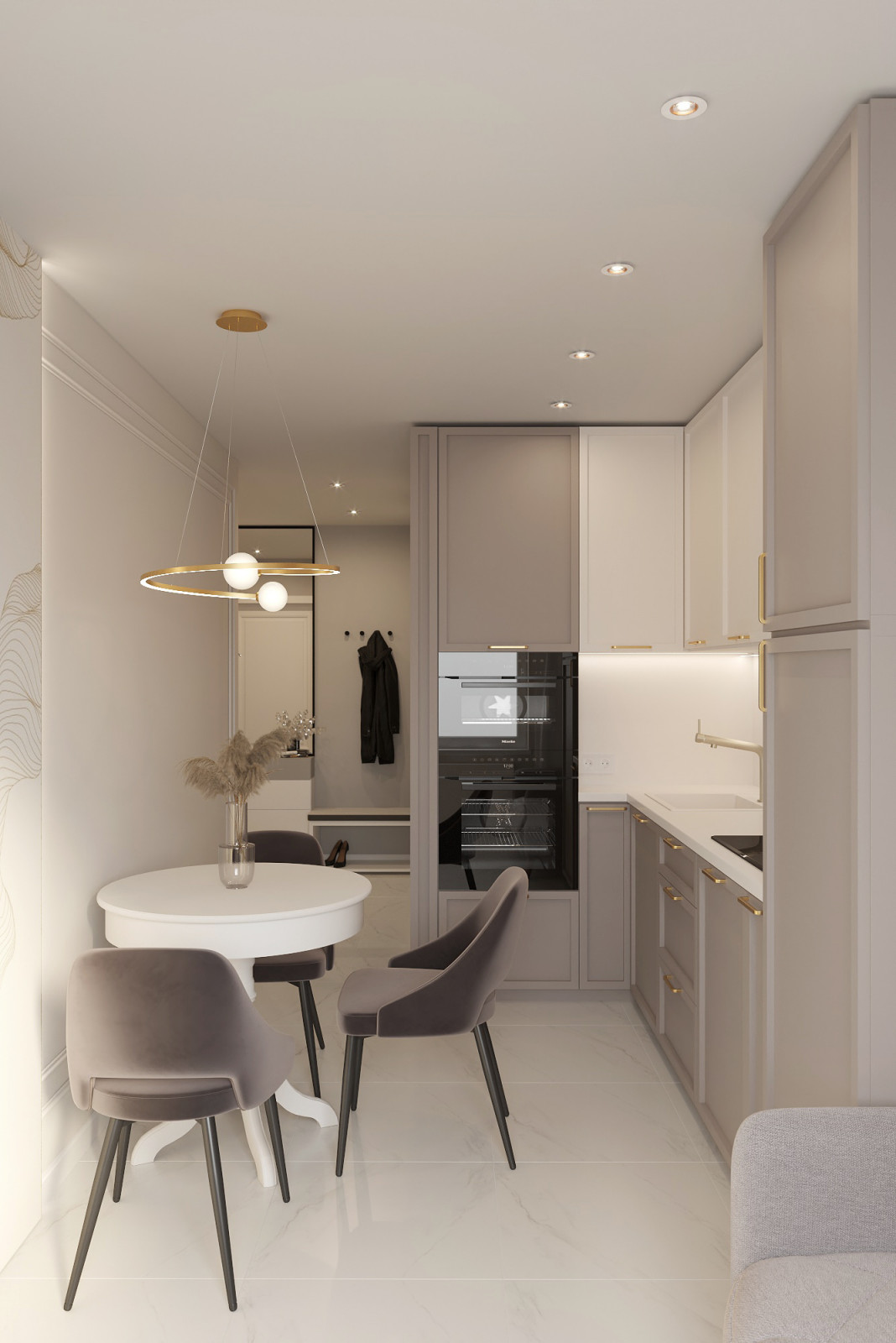 Однокомнатная квартира 40 м2