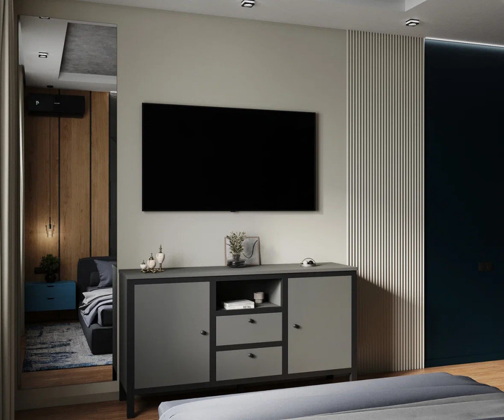 КП Дубки-парк, 100кв «Современный стиль, с элементами лофта»