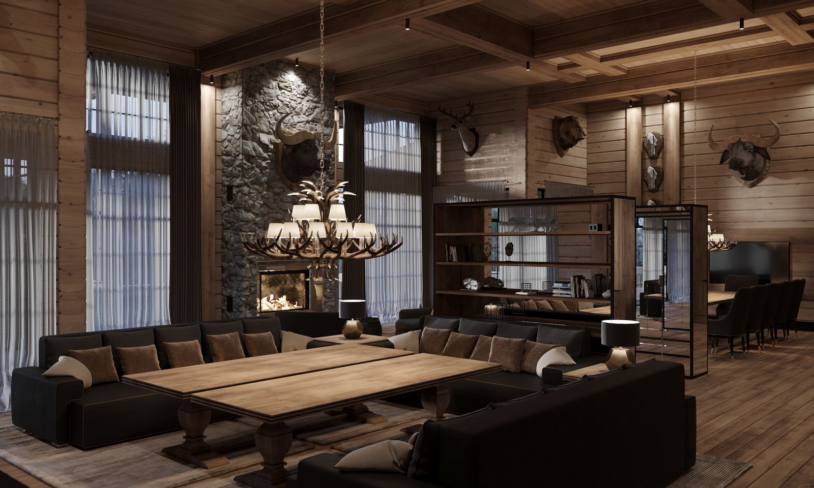 Загородный дом в стиле шале