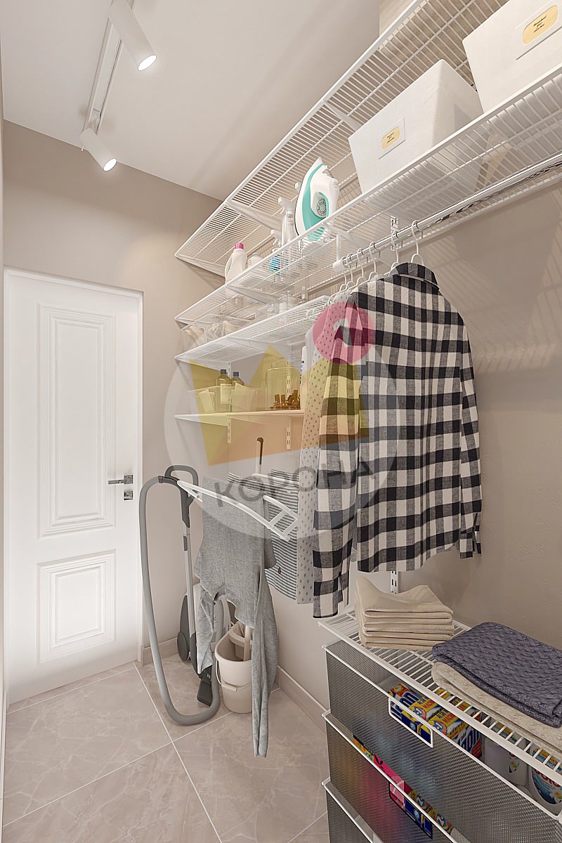 Дизайн-проект квартиры ЖК Солнечный Олимп