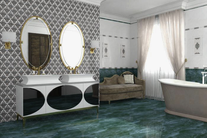 Плитка в интерьере