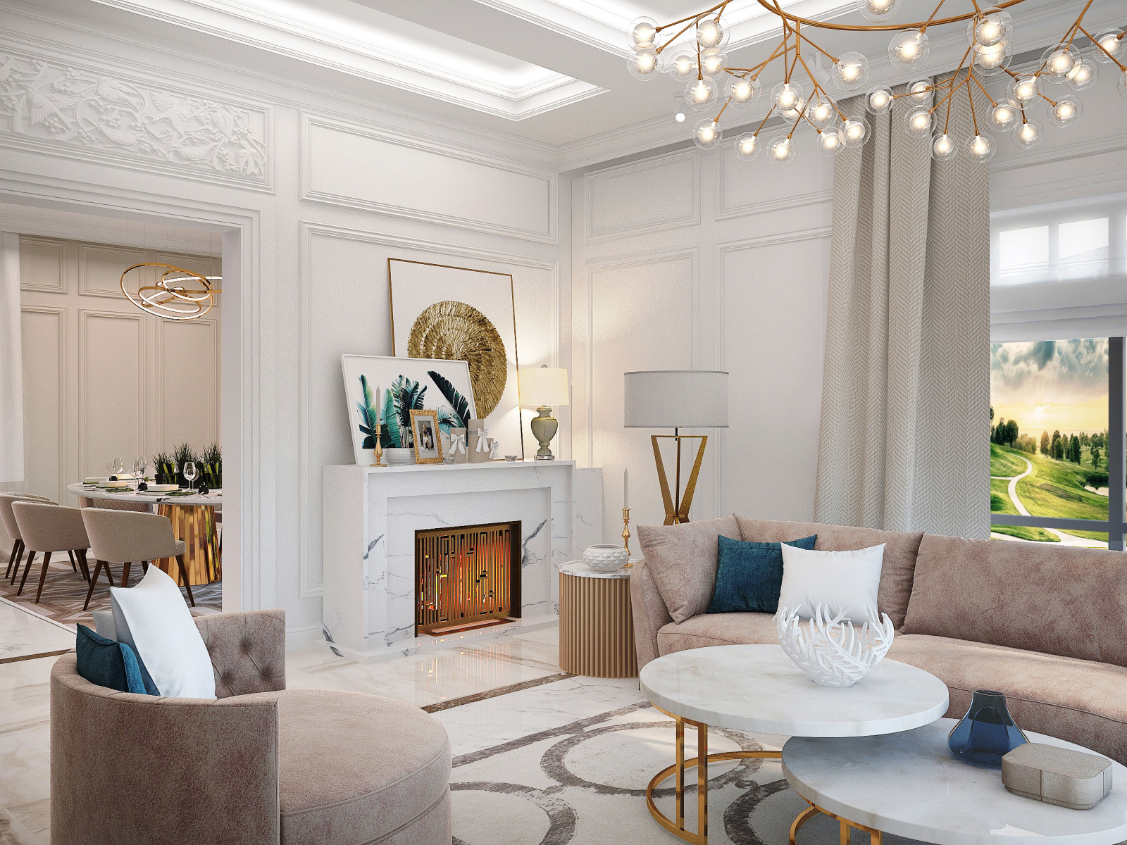 Обложка проекта: Гостиная для большой семьи